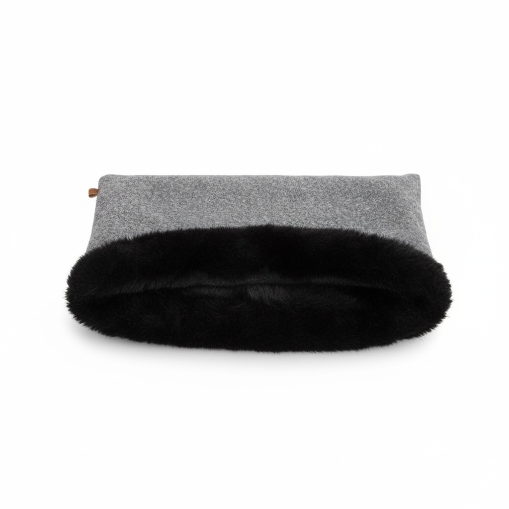 Sac de couchage Cocon pour chien et chat Gris