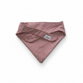 Bandana pour chien en coton français rouge 