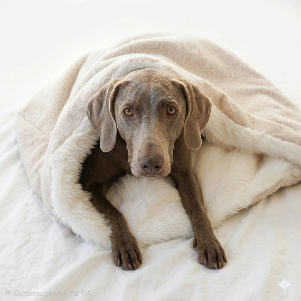 Sac de couchage Cocon pour chien et chat Beige