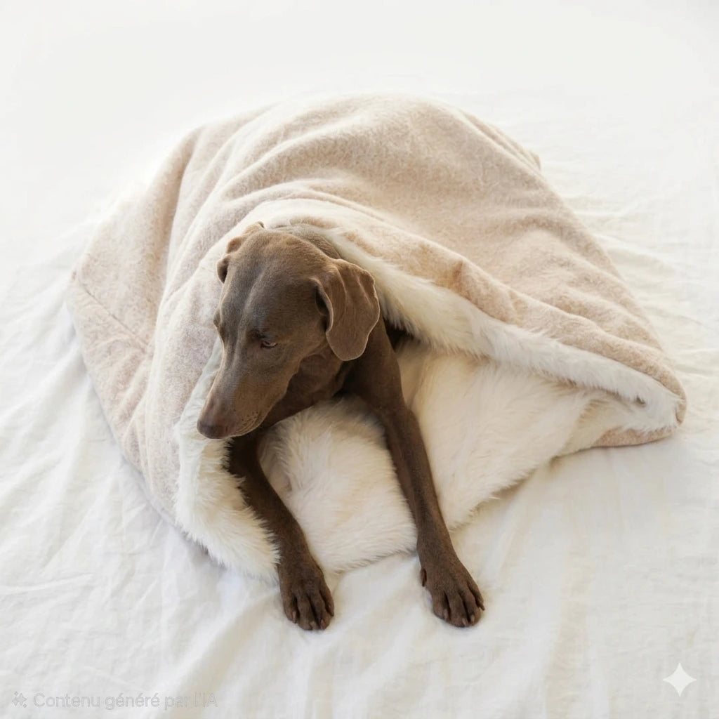 Sac de couchage Cocon pour chien et chat Beige