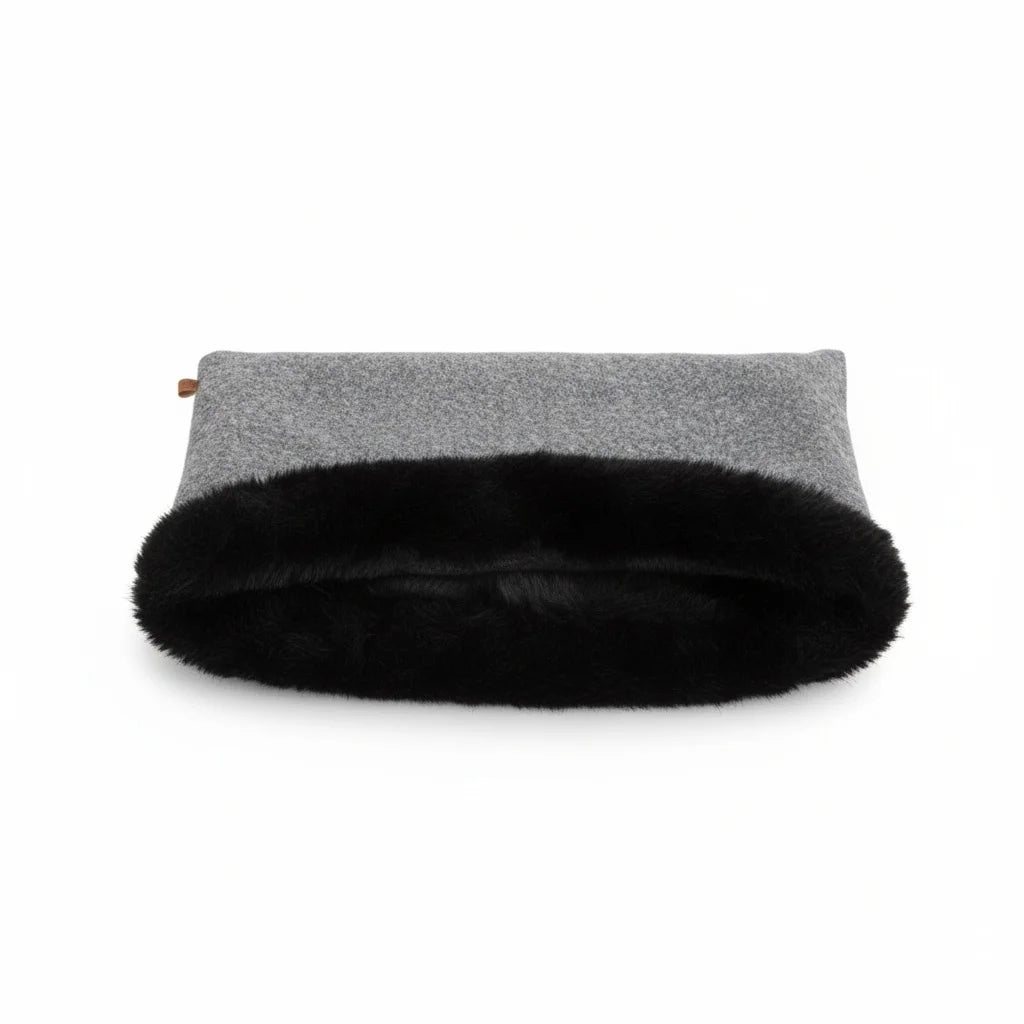 Sac de couchage Cocon pour chien et chat Gris