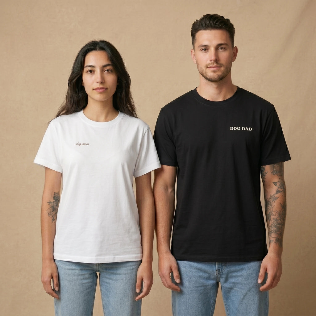 T-shirt Dog Mom Dog Dad