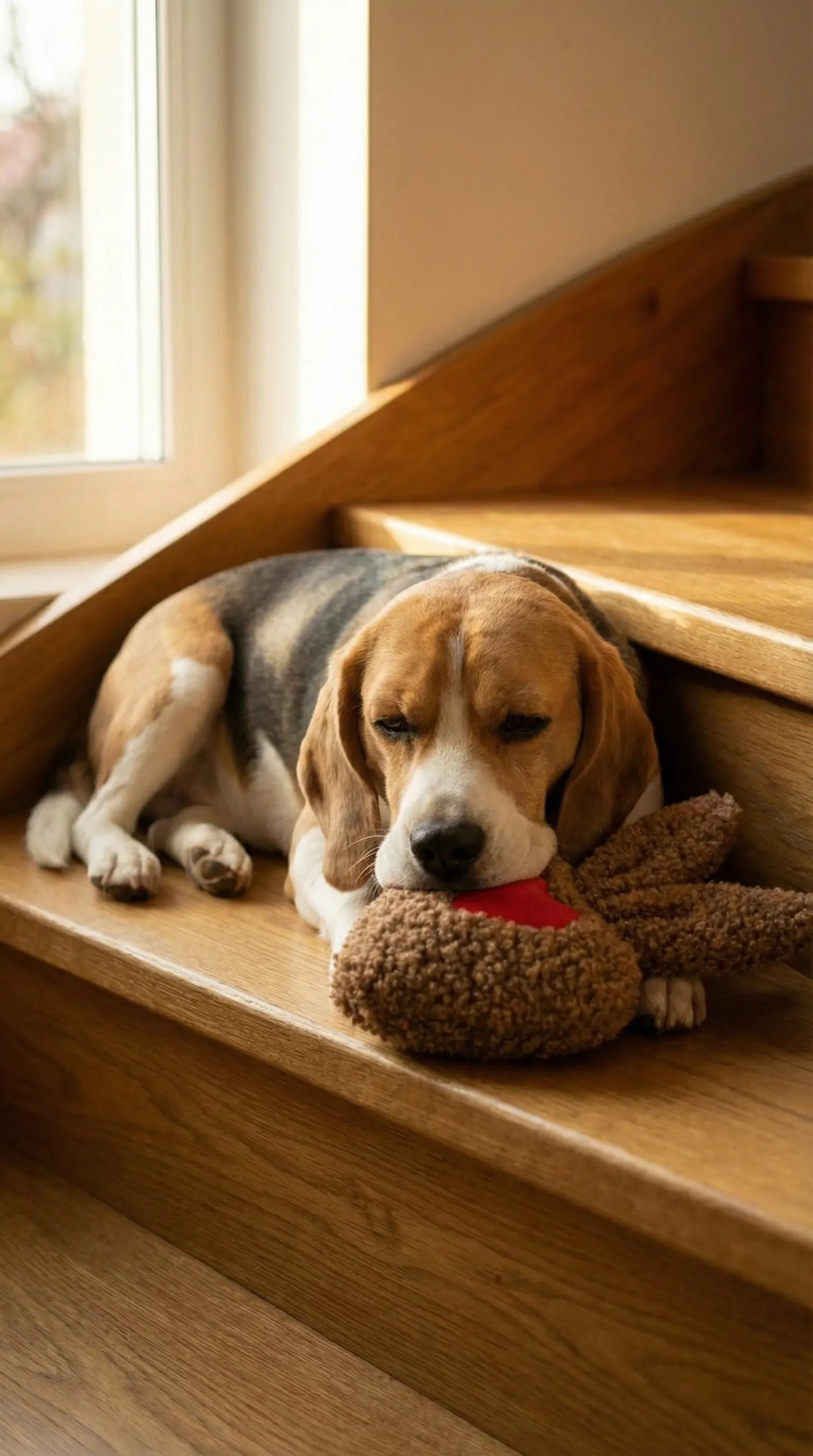 Doudou pour chien stressé
